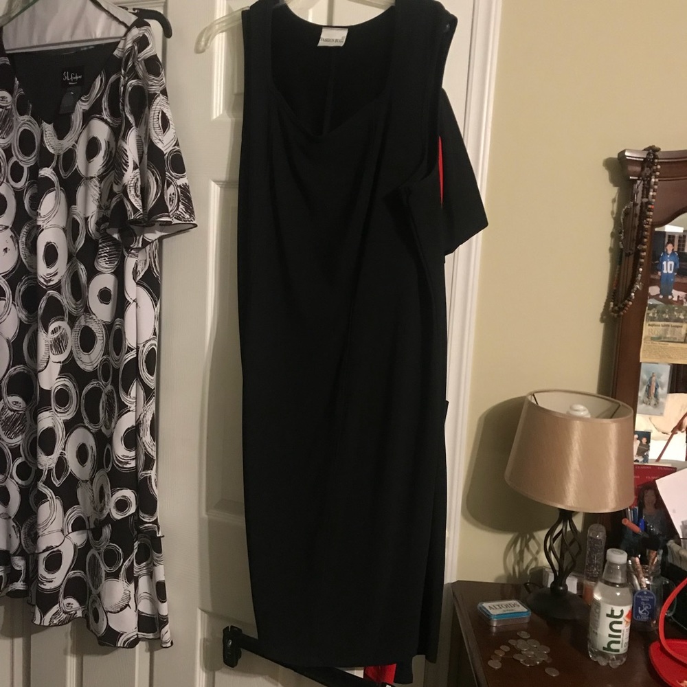 Black dress 2x fashion bug